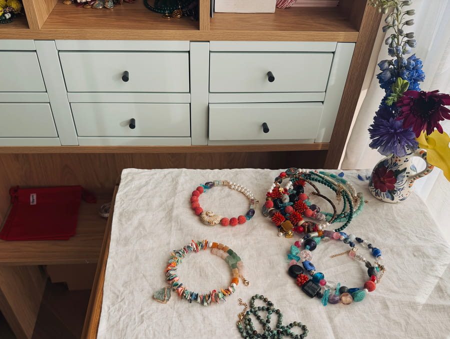 Унікальне намисто ручної роботи Pylypenko Handmade